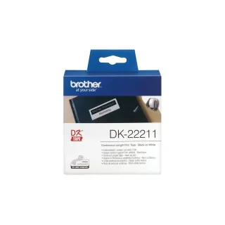 Brother Rouleau à étiquettes DK-22211 Thermo Direct 29 mm x 15.24 m