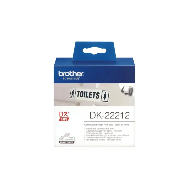 Brother Rouleau à étiquettes DK-22212 Thermo Direct 62 mm x 15.24 m