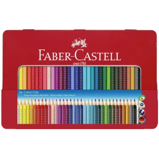 Faber-Castell Crayons de couleur Colour Grip 36 pièces