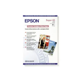Epson Papier photo A3 251 g-m² 20 Pièce-s
