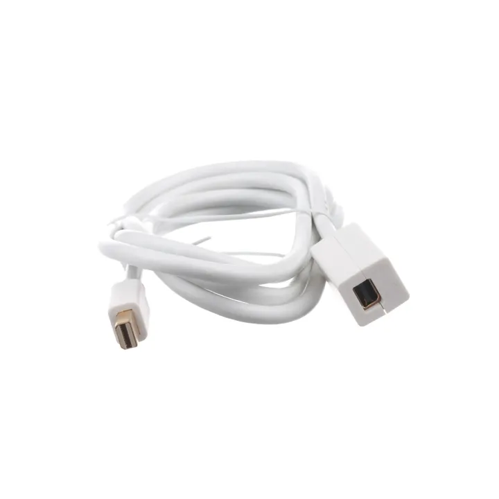 HDGear Câble de prolongation Mini DisplayPort 1.5 m, blanc