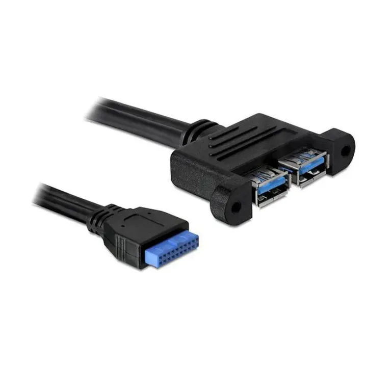 Delock Adaptateur USB 3.0 USB Pinheader - Prise USB A