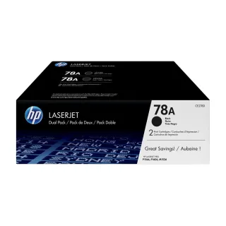 HP Toner Nr. 78A (CE278AD) Black (paquet de 2)