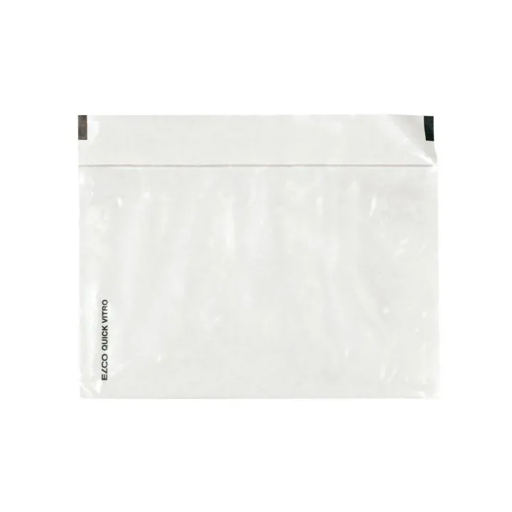 ELCO Pochette pour documents Quick Vitro C6 Transparent, 250 pièces