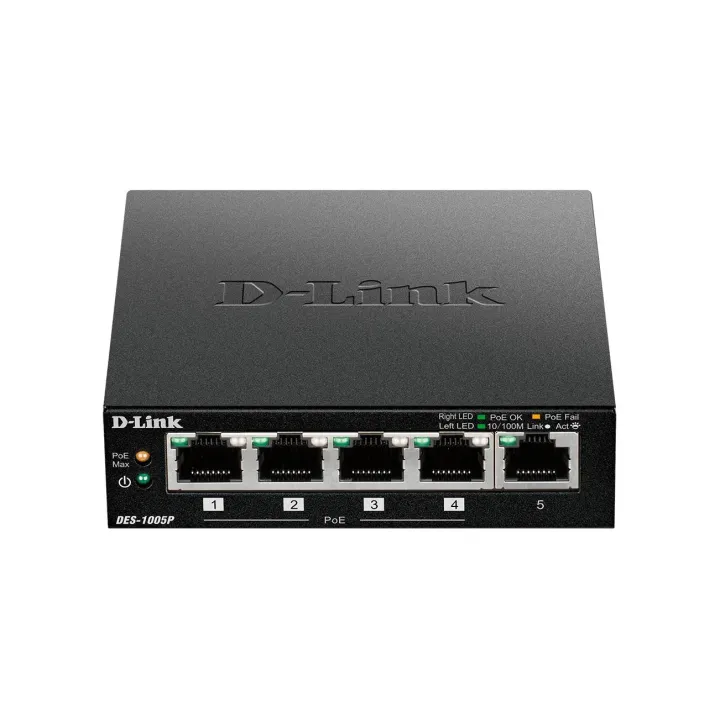 D-Link PoE Switch DES-1005P-E 5 ports
