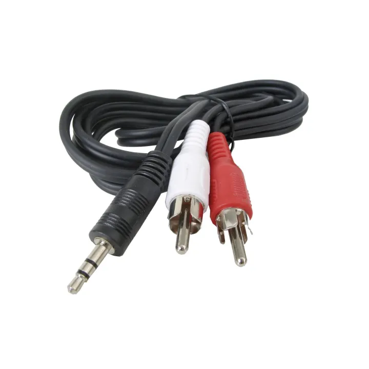 HDGear Câble audio jack 3.5 mm - Cinch 10 m