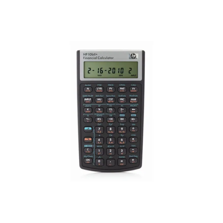 HP Calculatrice financière 10 BII+