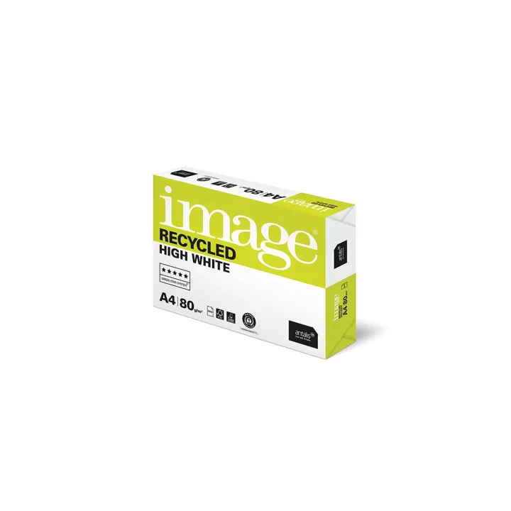 Image Papier pour imprimante Image Recycled A4 haut blanc 80 g-m², 500 feuilles