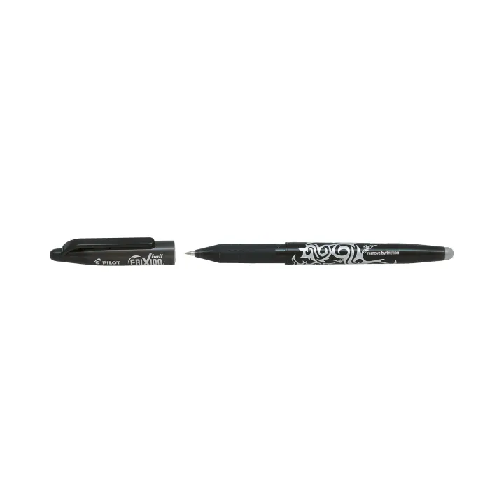 Pilot Stylo à bille roulante Frixion ball, 0.7 mm, Noir