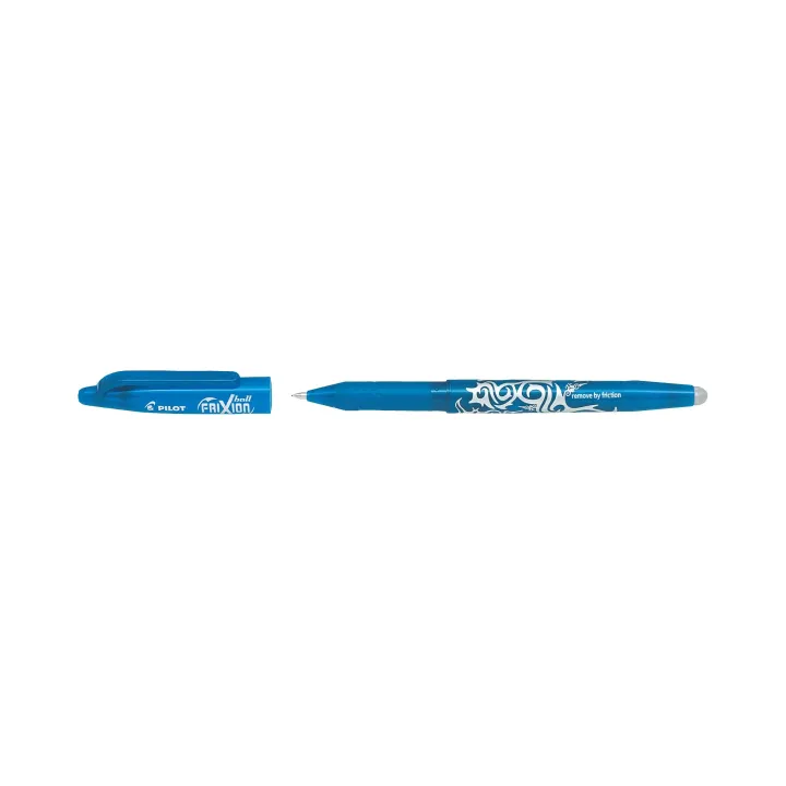 Pilot Stylo à bille roulante Frixion ball 0.7 mm, Bleu clair