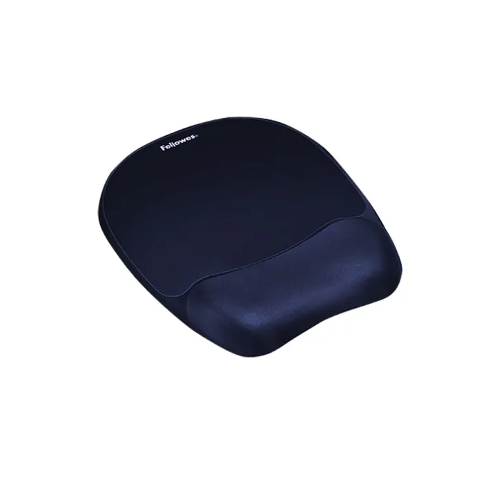 Fellowes Tapis de souris ergonomique Memory Foam Bleu saphir