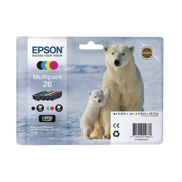 Epson Kits d’encre C13T26164010