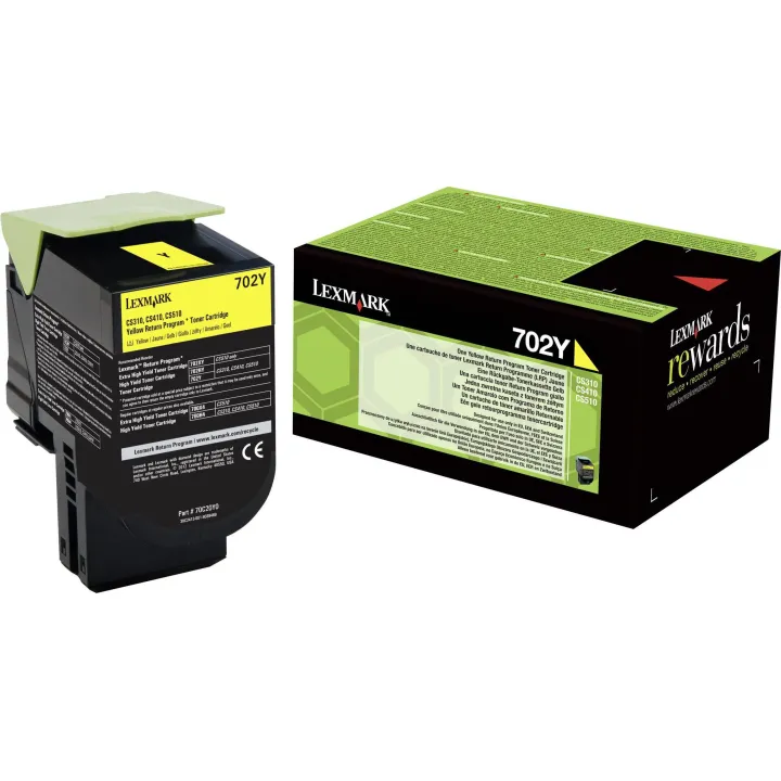 Lexmark Toner 70C20Y0 Yellow