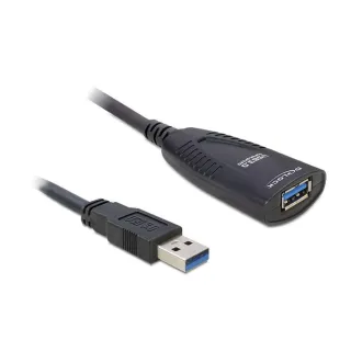 Delock Câble de prolongation USB 3.0 USB A - USB A-Spécial 5 m