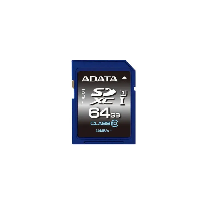 ADATA Carte SDXC Premier UHS-I U1 64 GB