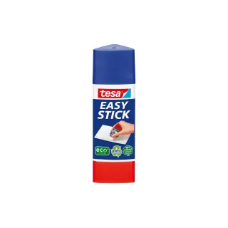 tesa Bâton de colle Easy Stick ecoLogo 1 Pièce-s, Blanc