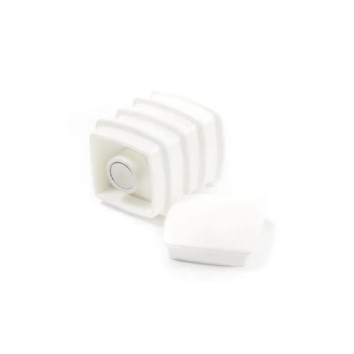 supermagnete Aimant néodyme 5 x 9 mm carré blanc