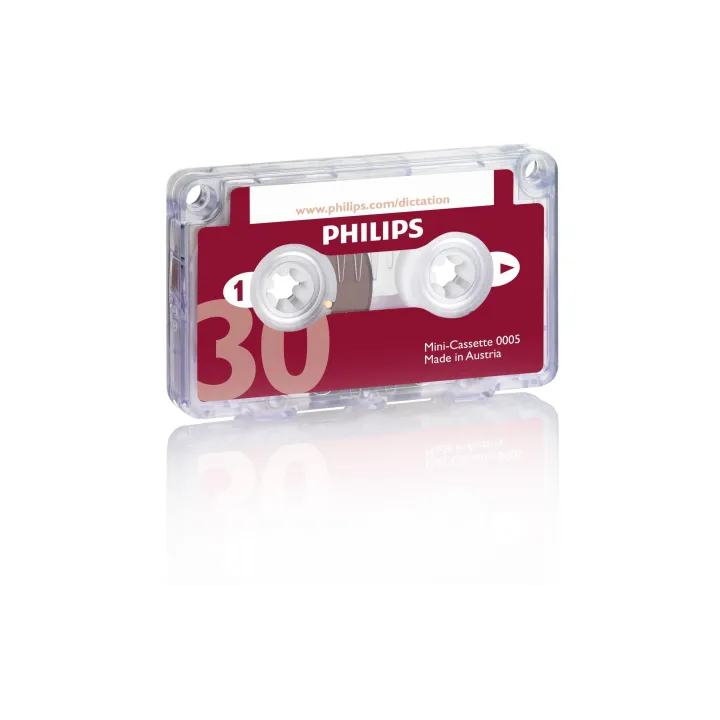 Philips Cassette Mini LFH0005 100 MB, Boîte à bijoux (10 pièces)