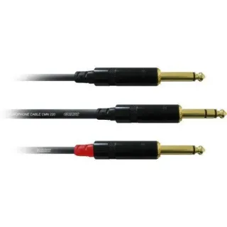 Cordial Câble audio jack 6.3 mm - jack 6.3 mm 1.5 m
