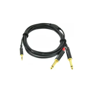 Cordial Câble audio jack 3.5 mm - jack 6.3 mm 1.5 m