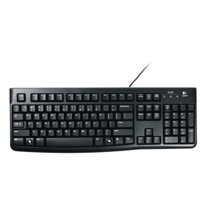 Logitech Clavier K120 Business disposition informatique