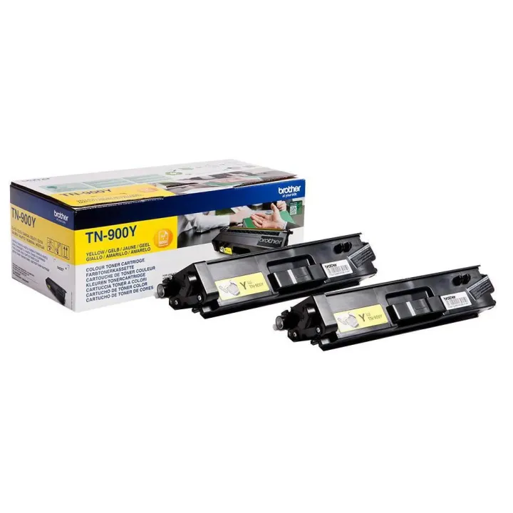 Brother Kits de toner TN-900Y Yellow