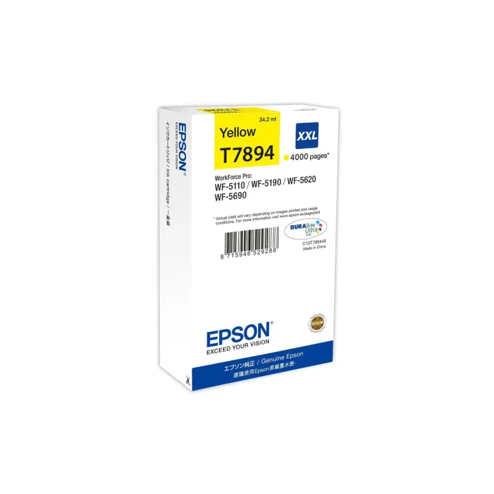 Epson Encre C13T789440 Yellow