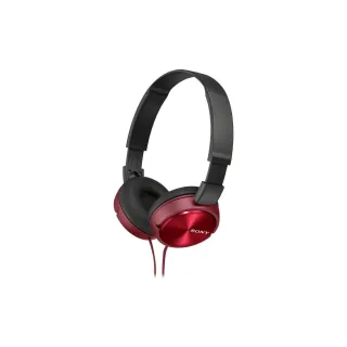 Sony Casques extra-auriculaires MDR-ZX310 Noir  Rouge