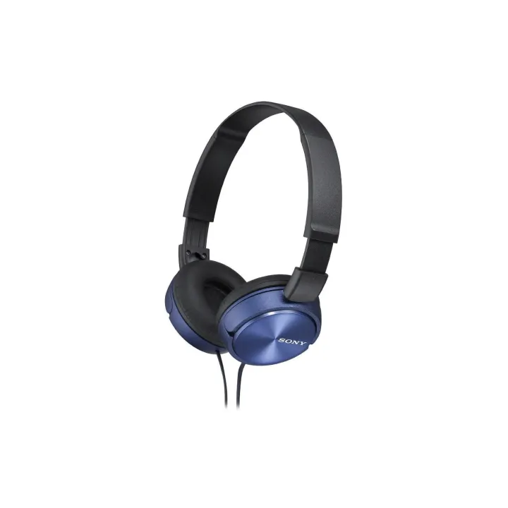 Sony Casques extra-auriculaires MDR-ZX310 Noir  Bleu