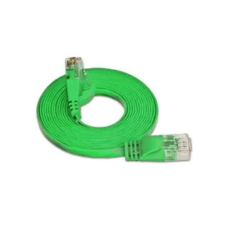 SLIM Câble patch slim RJ-45 - RJ-45, Cat 6, UTP, 2 m, Vert