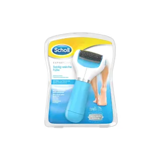 Scholl Râpe pour callosités Velvet Smooth Electronic Foot File bleu