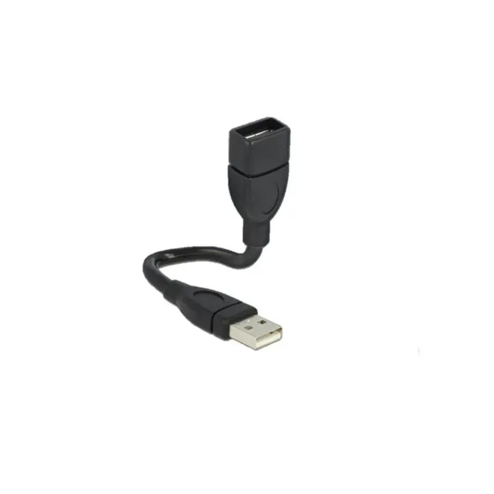 Delock Câble USB 2.0 ShapeCable USB A - USB A 0.15 m