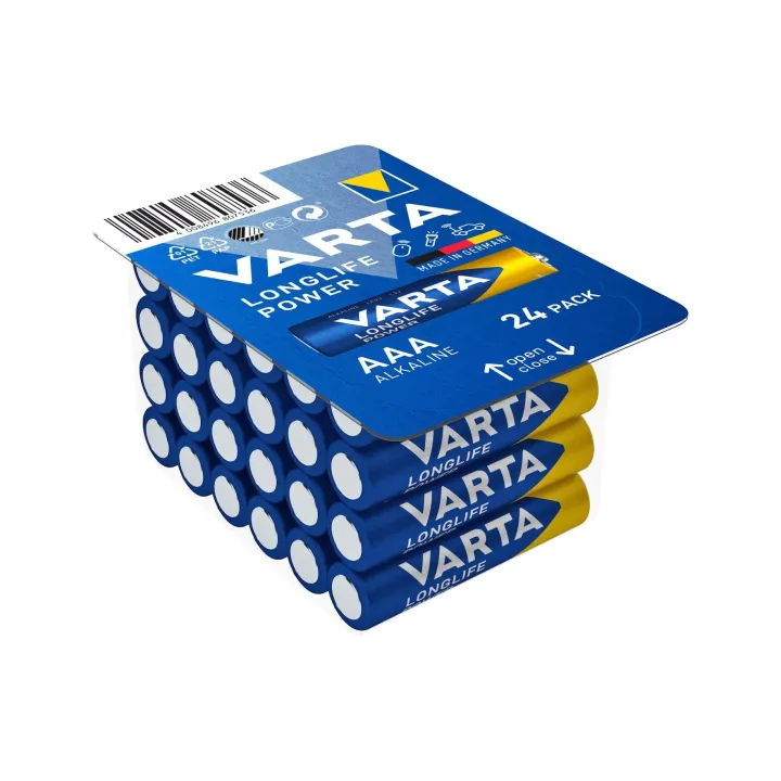 Varta Pile Longlife Power AAA 24 Pièce-s