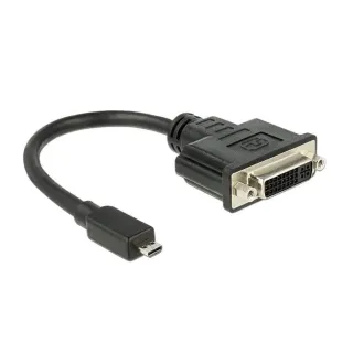 Delock Câble adaptateur Micro-HDMI – DVI-I Noir