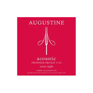 Augustine Cordes de guitare Extra Light Phosphor 11-52 – Bronze