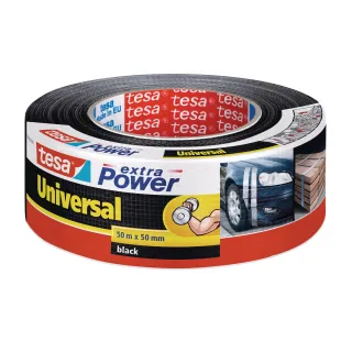 tesa Ruban adhésif extra Power Universal 50 mm x 50 m, noir