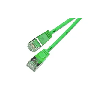 SLIM Câble patch slim RJ-45 - RJ-45, Cat 6, U-FTP, 0.5 m, Vert
