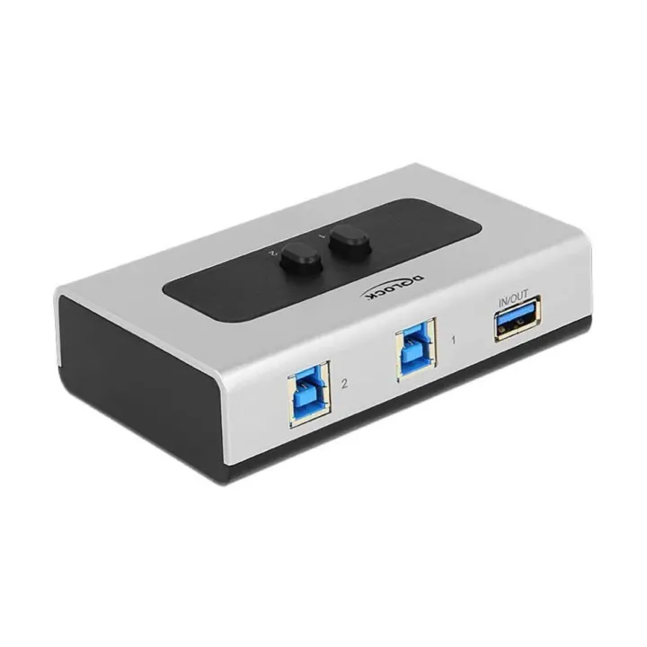 Delock Boîte de commutation USB3.0, 2 Port