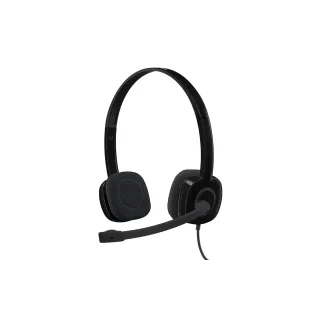 Logitech Écouteurs H151 Stereo noir