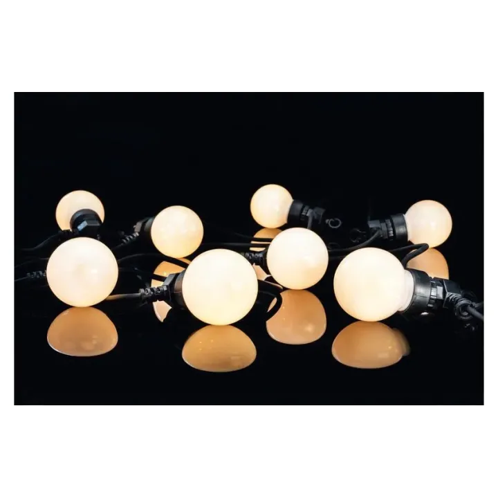 STT Guirlande lumineuse LED Party, 10 LEDs, 3m, blanc