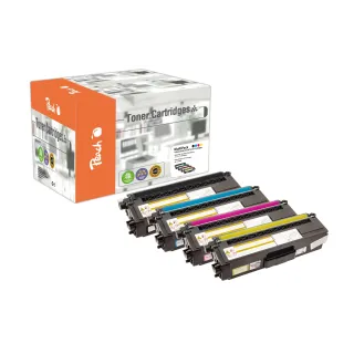 Peach Kits de toner Brother TN-328 BK, C, M, Y