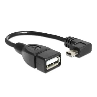 Delock Câble OTG USB  Mini-USB B - USB A 0.11 m