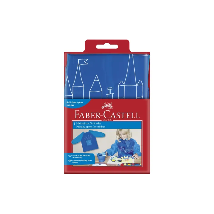 Faber-Castell Tabliers de peinture pour enfants A partir de 6 ans, bleu