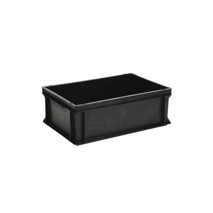 Utz Boîte empilable RAKO ESD 600 x 400 x 220 Noir