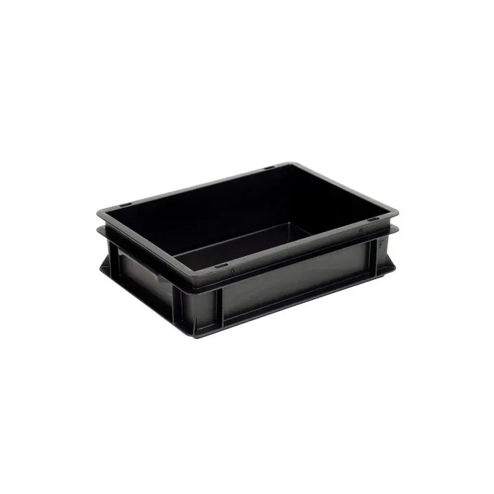 Utz Boîte empilable RAKO ESD 400 x 300 x 117 Noir