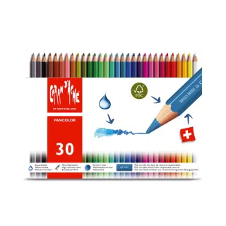 Caran dAche Crayons de couleur Fancolor 30 pièces