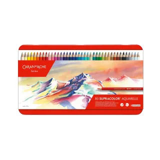 Caran dAche Crayons de couleur Supracolor 80 pièces