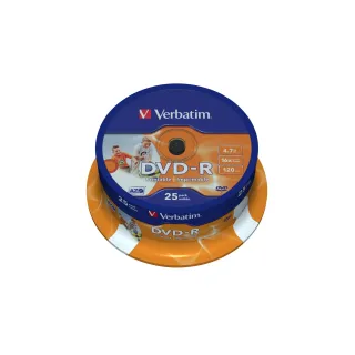 Verbatim DVD-R 4.7 GB, tour (25 Pièce-s)