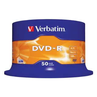 Verbatim DVD-R 4.7 GB, tour (50 Pièce-s)