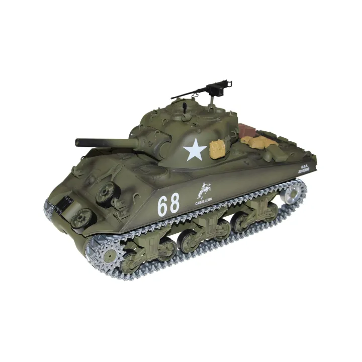 Amewi Tank Sherman U.S. M4A3 105 mm Howitzer RTR, 1:16